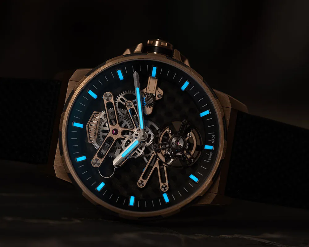Gold & Carbon Flying Tourbillon