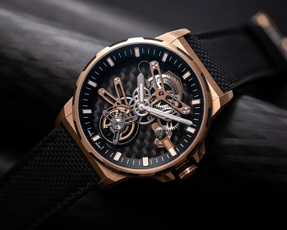 Gold & Carbon Flying Tourbillon