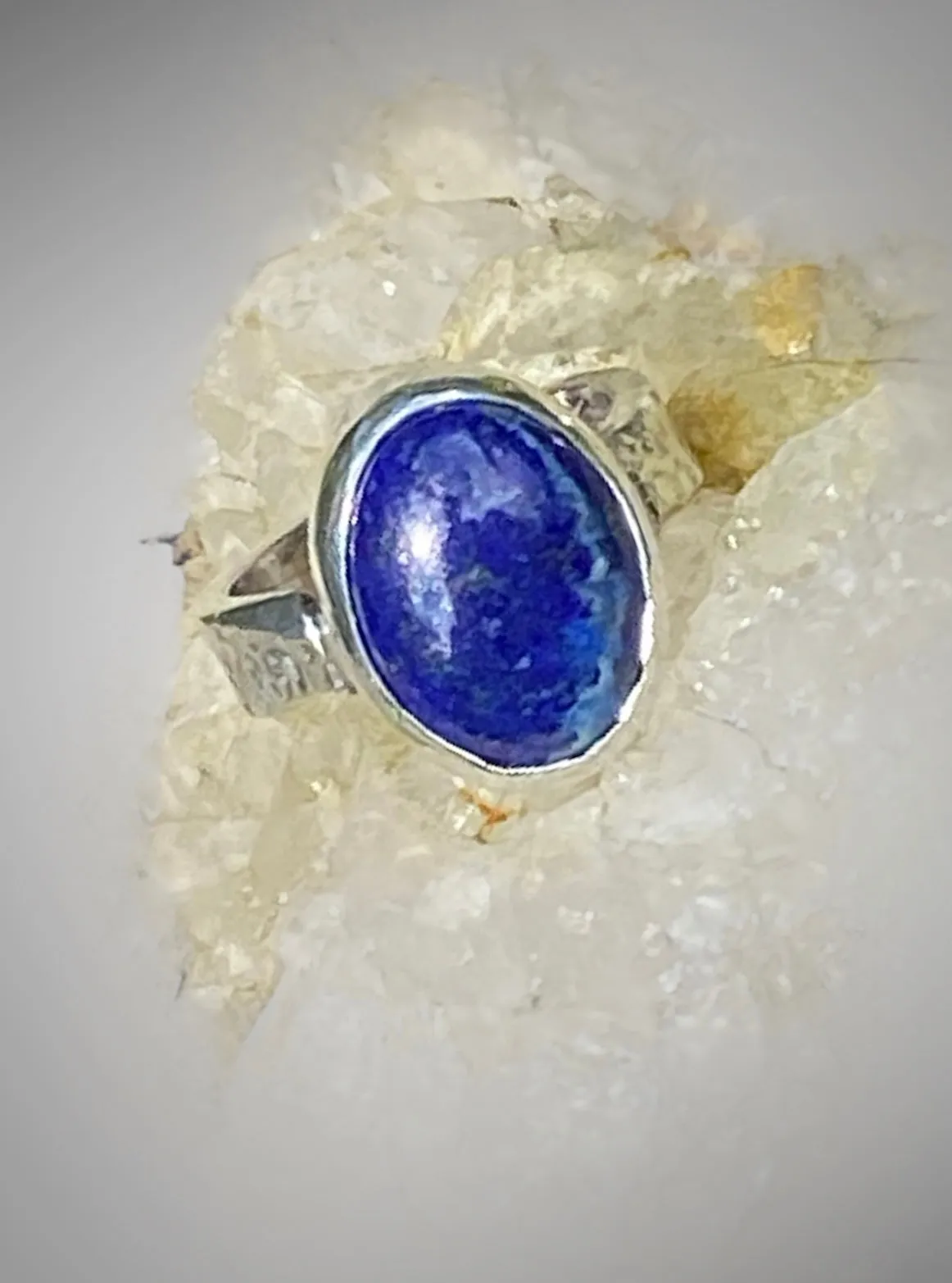 Handmade Lapis Lazuli Ring