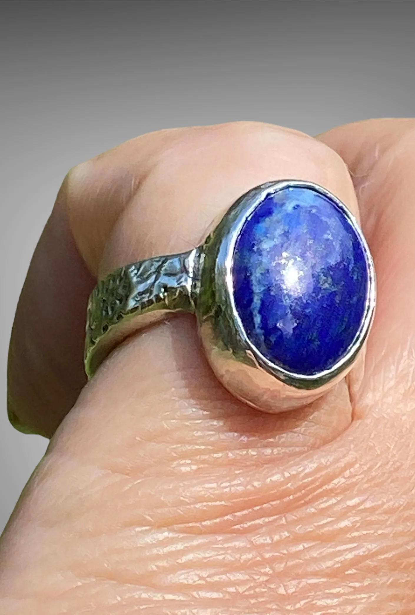 Handmade Lapis Lazuli Ring