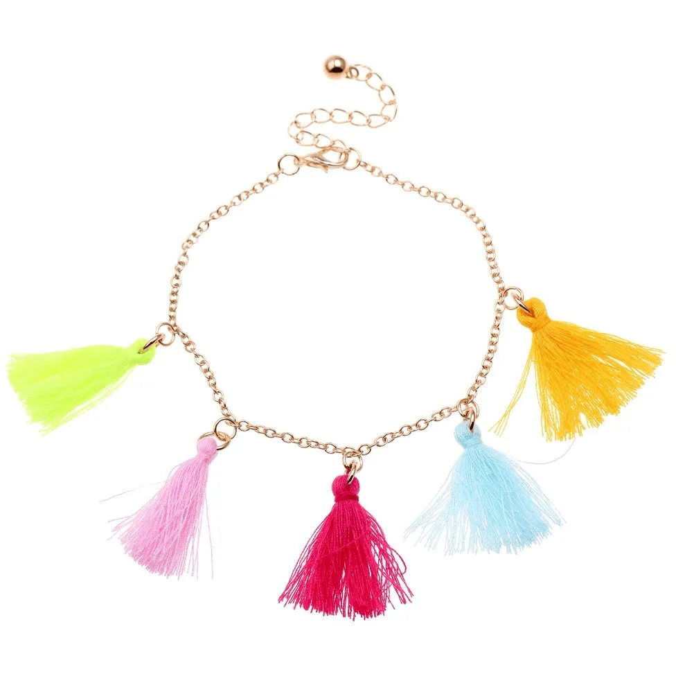 Handmade Natural Rope Hula Anklet - 4 Colors