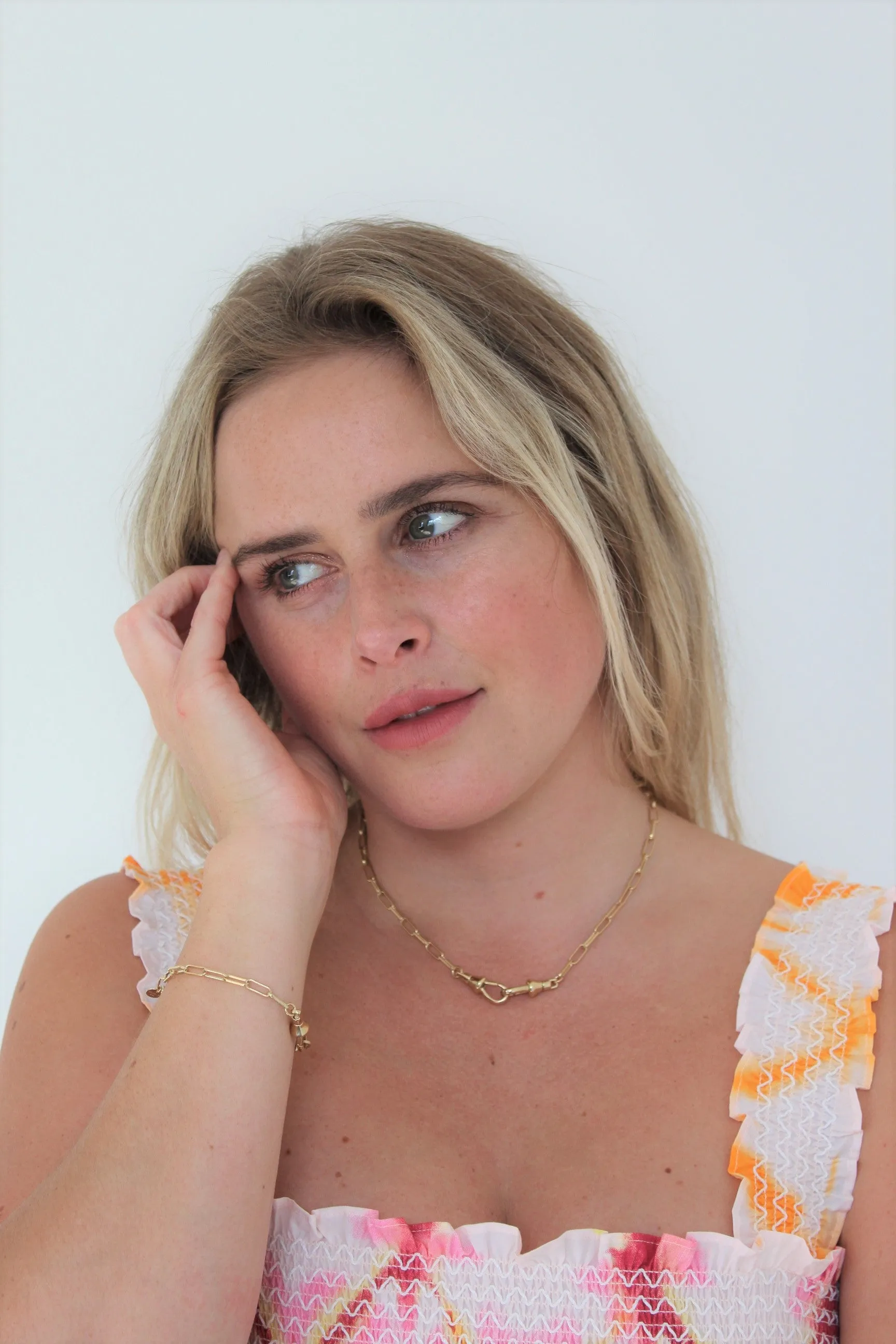 HANKA Jimmy Gold Chain Collier Necklace