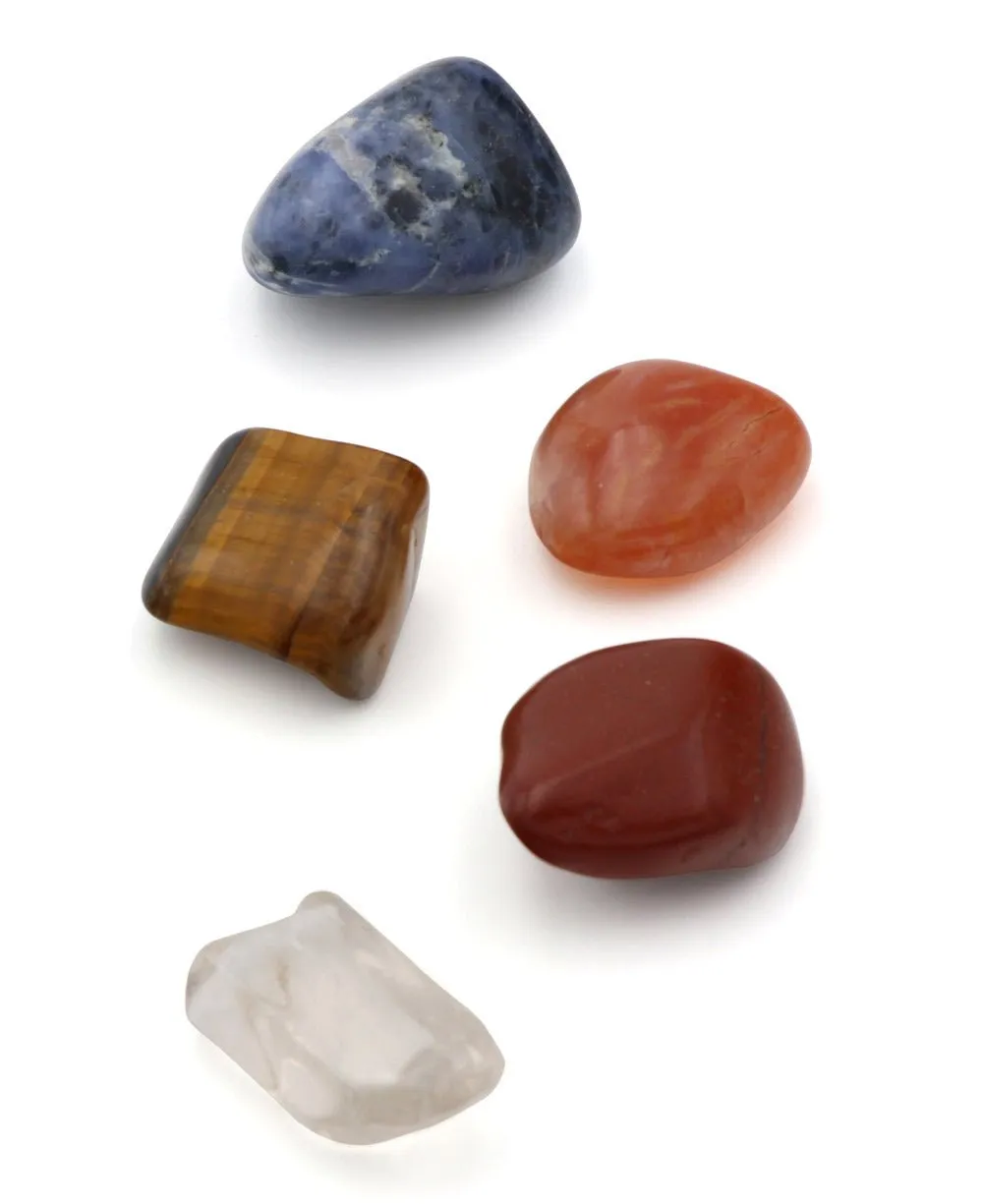 Healing Gemstone Set for Strength and Confidence