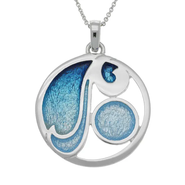 Hummingbird Silver Pendant EP282