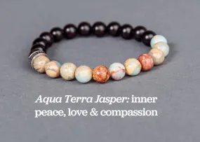 IamTra Aqua Terra Jasper Bracelet