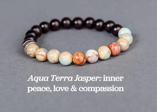 IamTra Aqua Terra Jasper Bracelet
