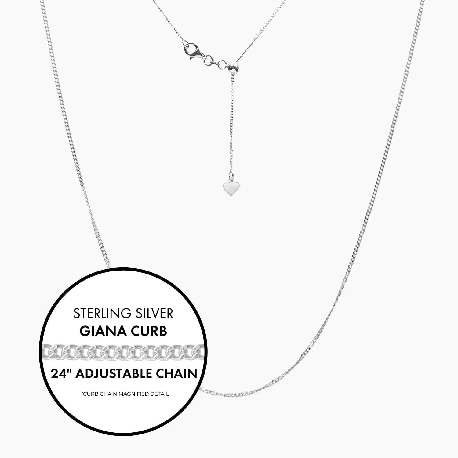 Italian Giana Curb Adjustable Chain