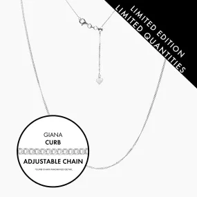Italian Giana Curb Adjustable Chain