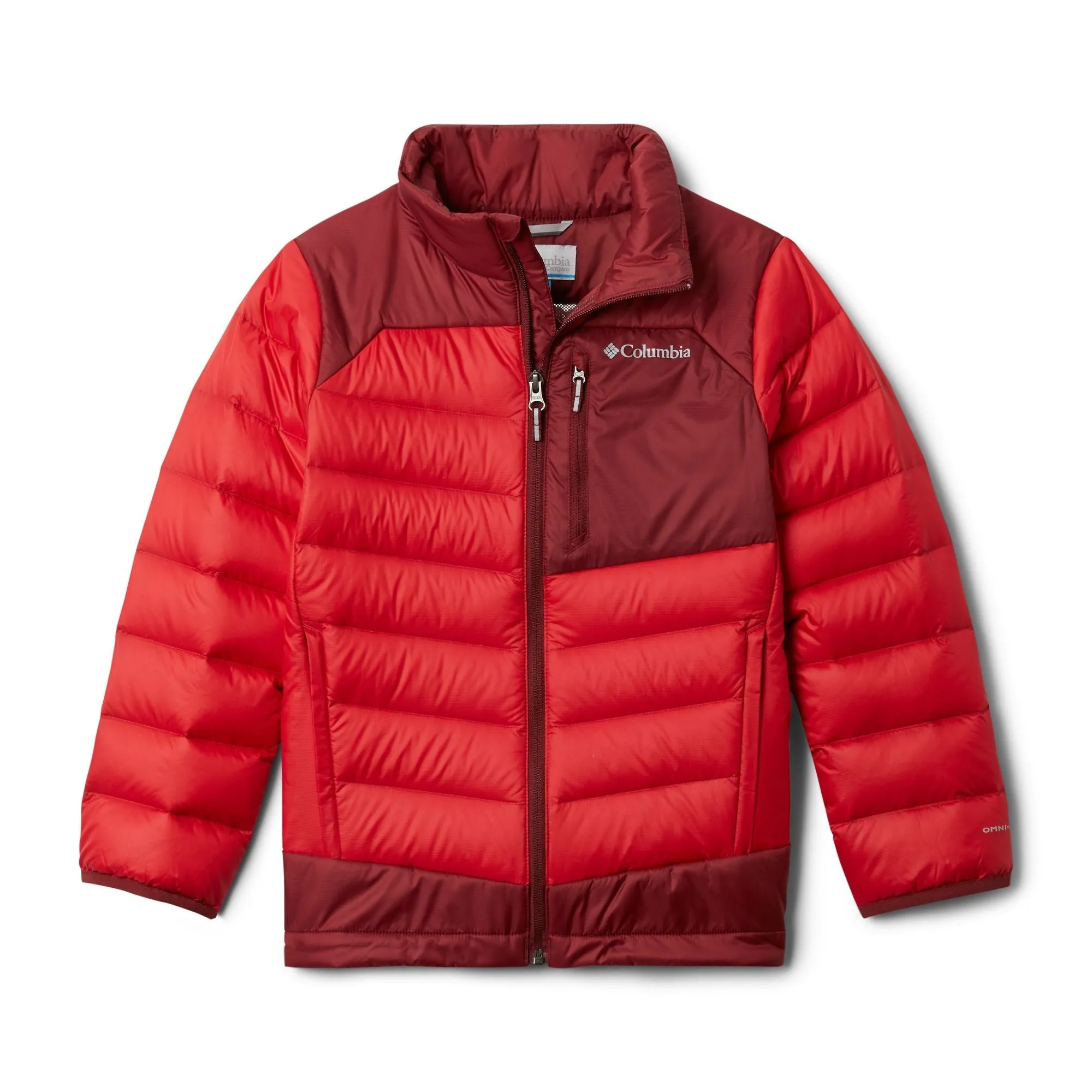Kids Autumn Park Down Jacket - Mountain Red Red Jasper