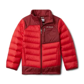 Kids Autumn Park Down Jacket - Mountain Red Red Jasper