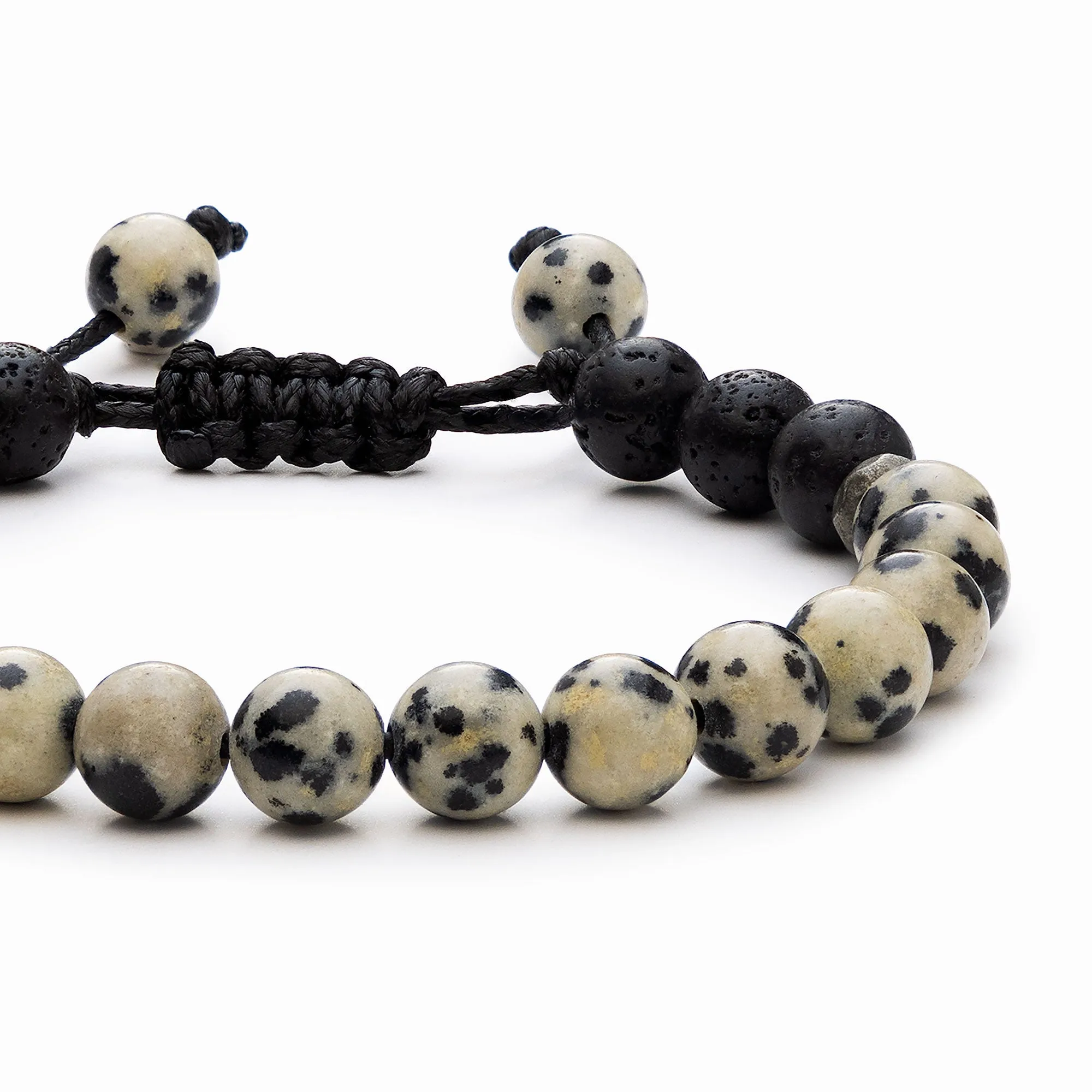 Kids Dalmatian Jasper Bracelet