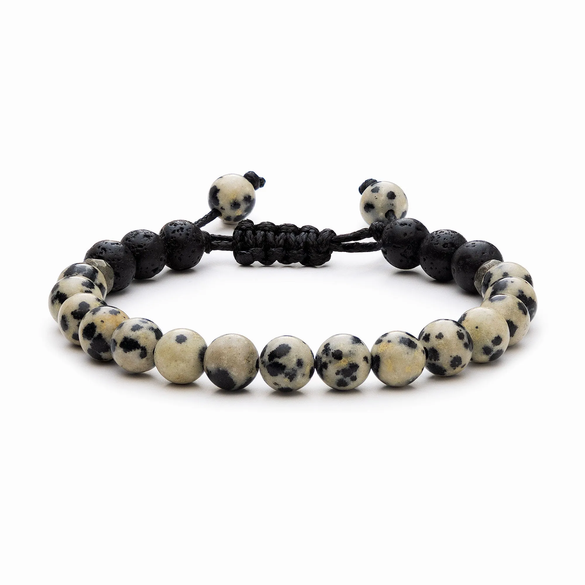 Kids Dalmatian Jasper Bracelet