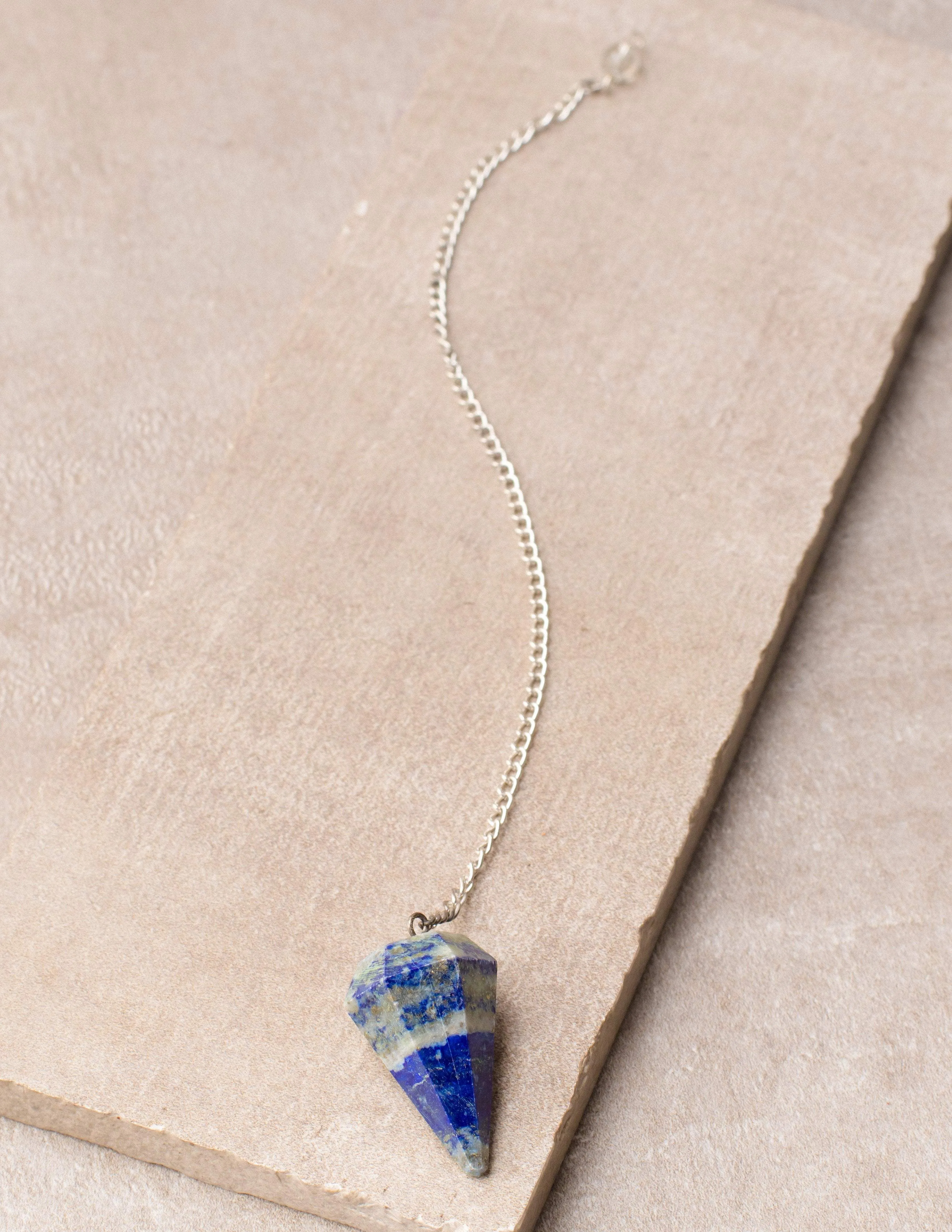 Lapis Gemstone Pendulum