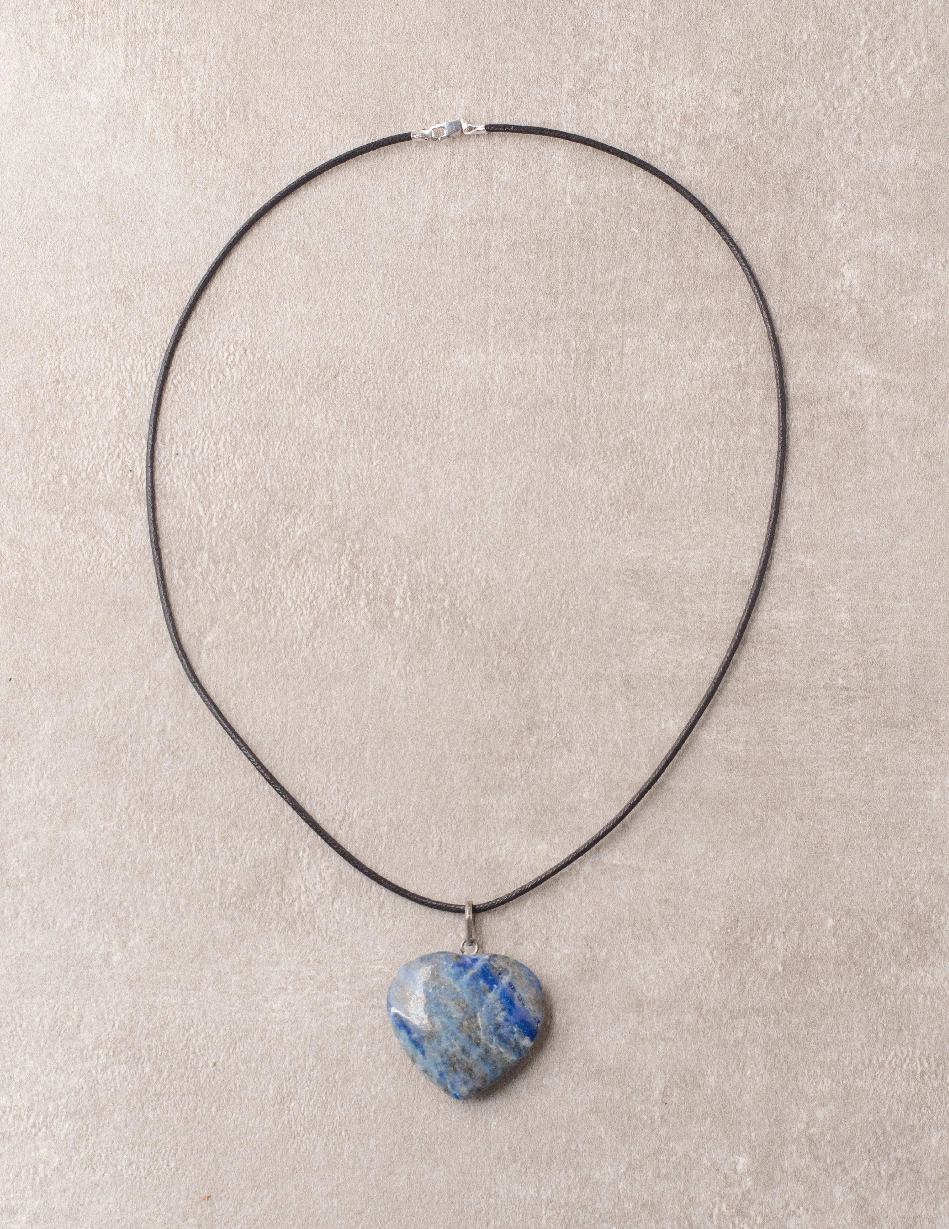 Lapis Heart Pendant