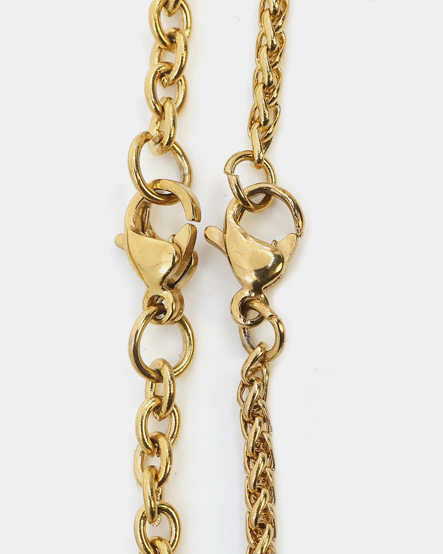 Last Kings Royalty Double Necklace Set Gold