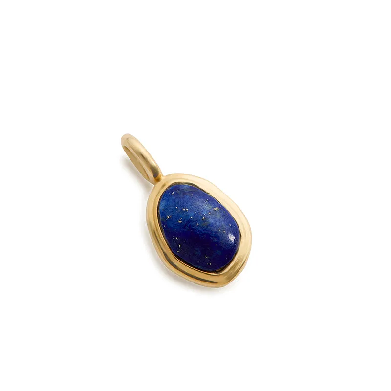 LUMINOUS LAPIS CHARM