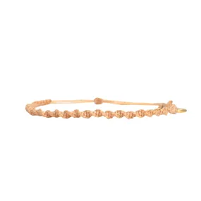Macrame Twist Bracelet Light Sand