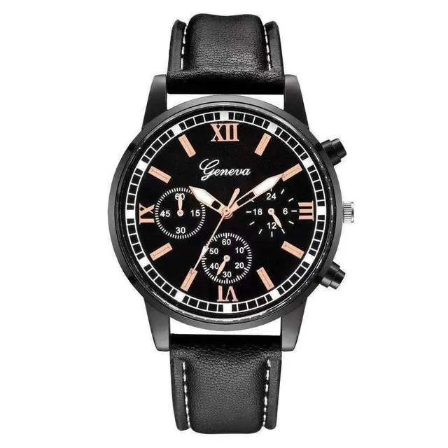 Men's Classic Dial Elegant Quartz Watches