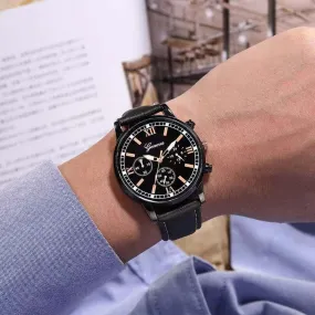 Men's Classic Dial Elegant Quartz Watches