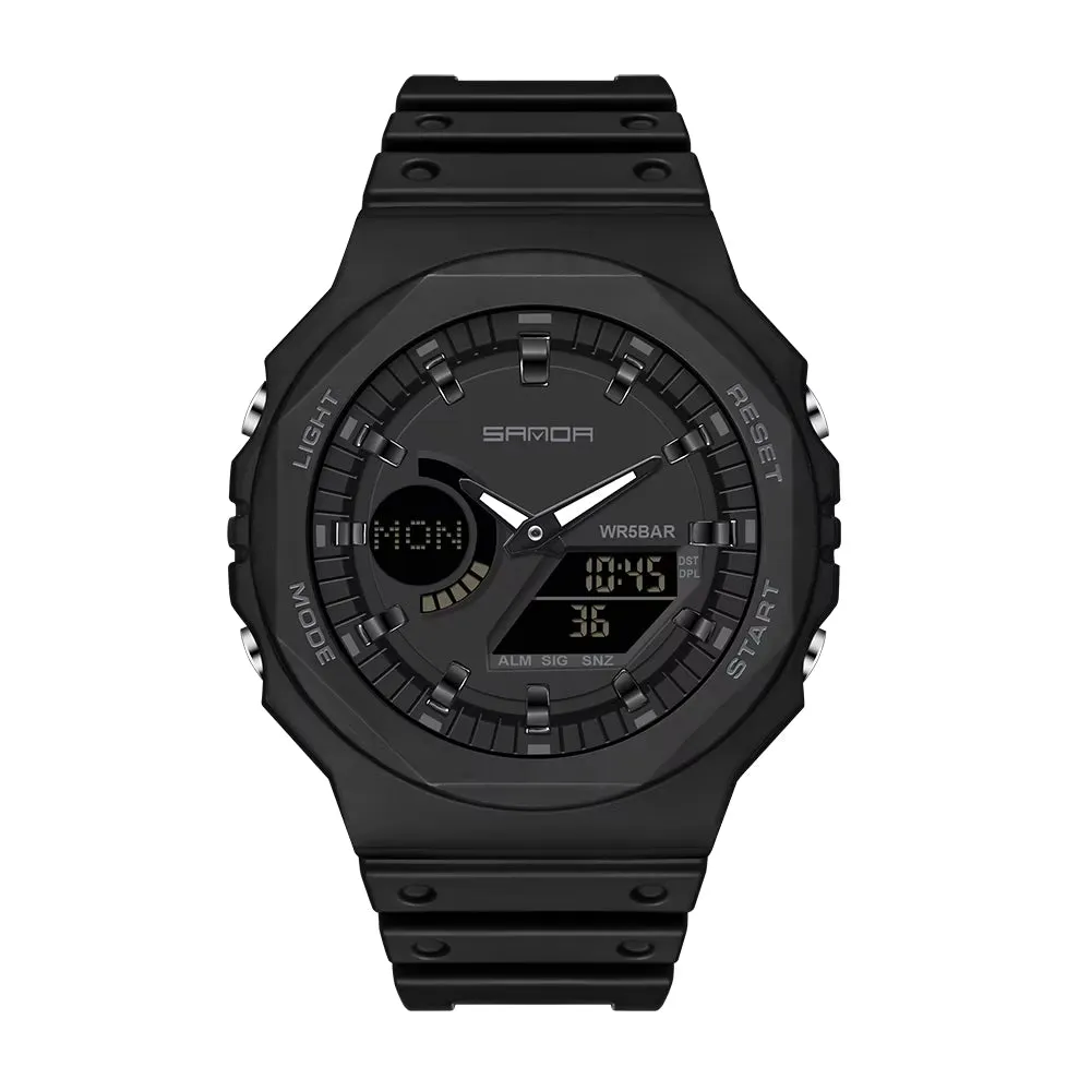 Men's Outdoor Military G-Style Analog/Digital Watch 50M Waterproof
