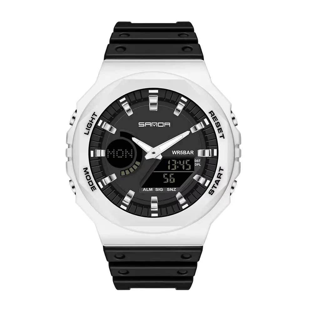 Men's Outdoor Military G-Style Analog/Digital Watch 50M Waterproof