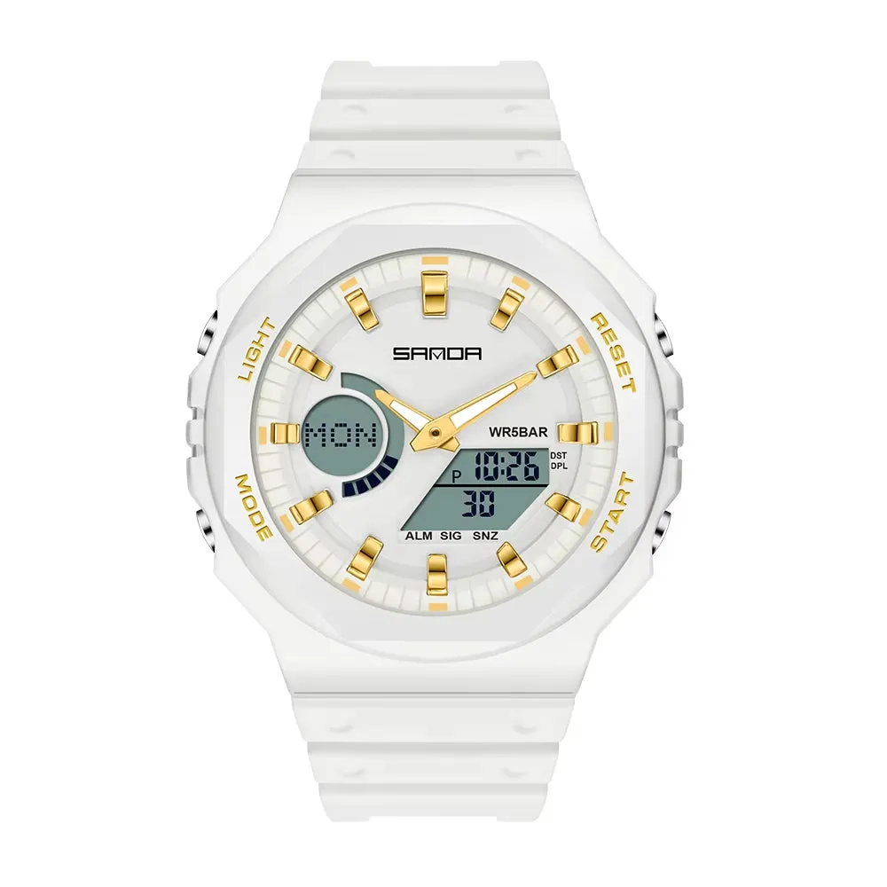 Men's Outdoor Military G-Style Analog/Digital Watch 50M Waterproof
