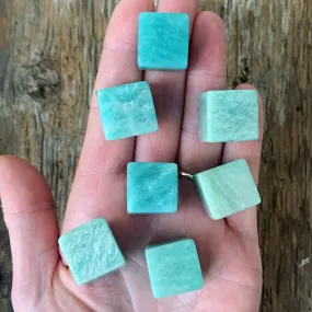 Mini Amazonite Cube