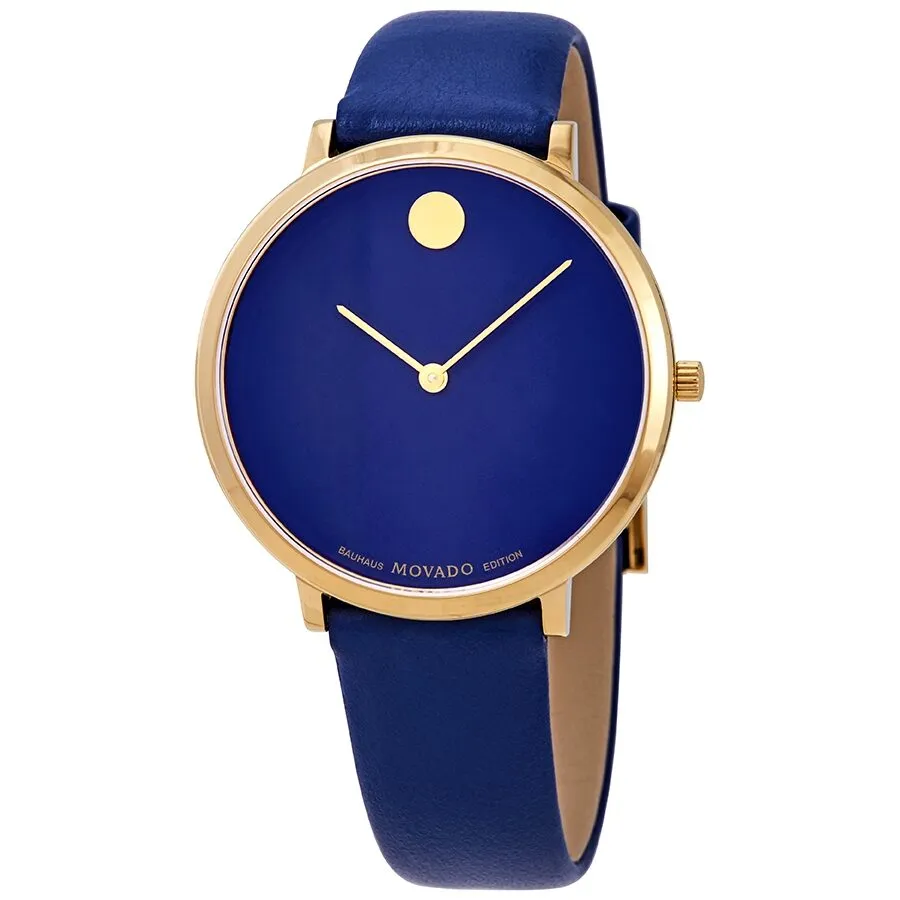 Movado Limited Edition Blue Dial Ladies Watch 0607146