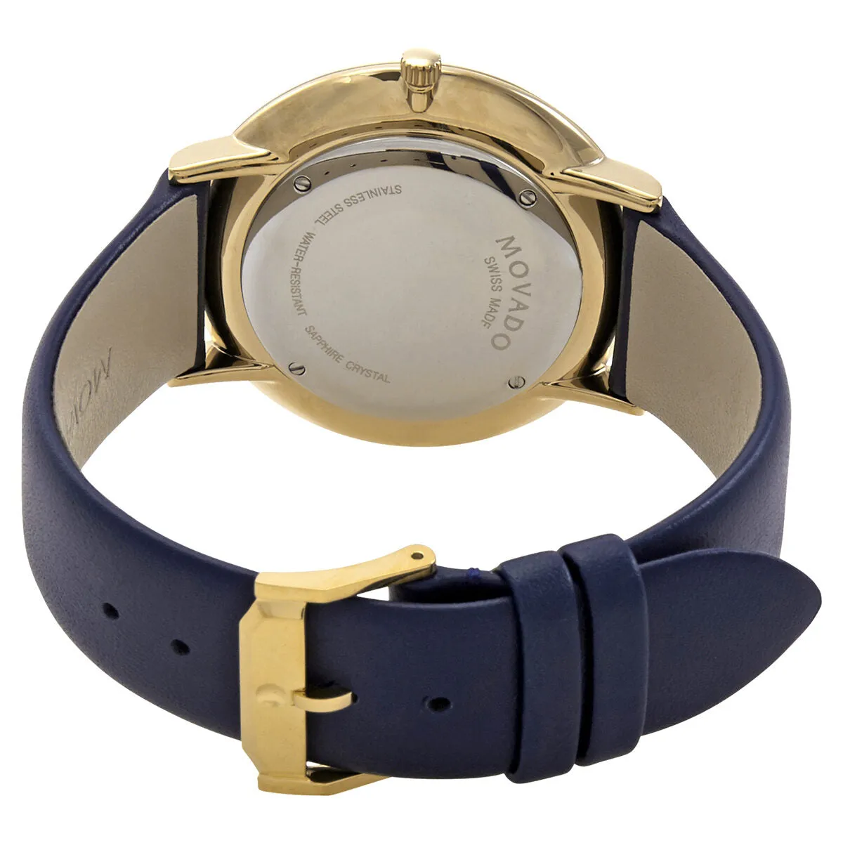 Movado Ultra Slim Museum Quartz Blue Dial Men's Watch 0607259