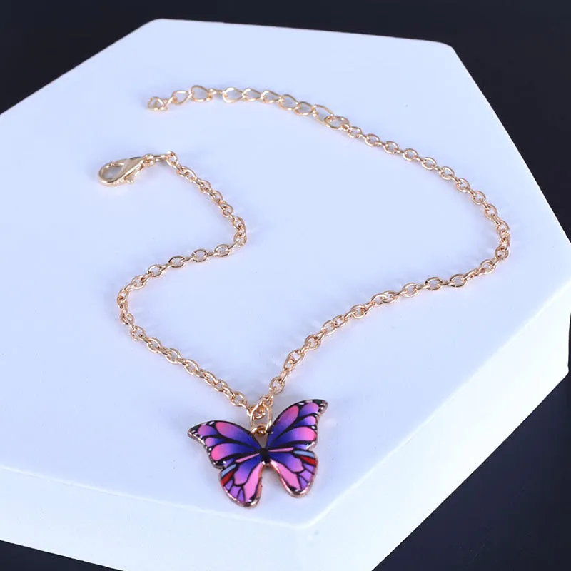 New Bohemian Butterfly Pendant Anklets For Women