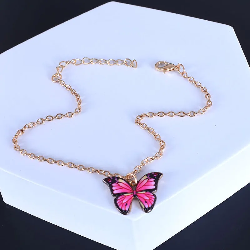 New Bohemian Butterfly Pendant Anklets For Women