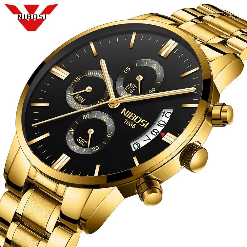 NIBOSI  Men's Luxury and Casual Dress's Watches