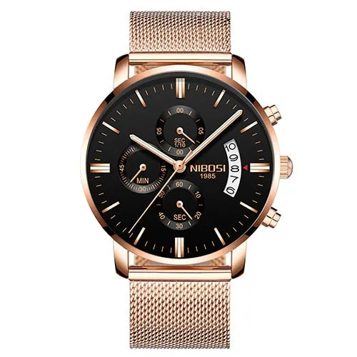NIBOSI  Men's Luxury and Casual Dress's Watches