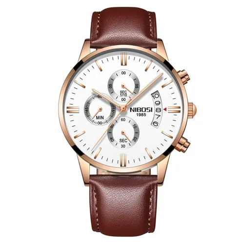 NIBOSI  Men's Luxury and Casual Dress's Watches