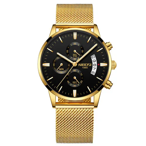 NIBOSI  Men's Luxury and Casual Dress's Watches
