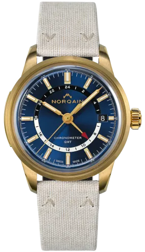 NOR Watch Freedom 6 GMT Bronze Midnight Blue Limited Edition