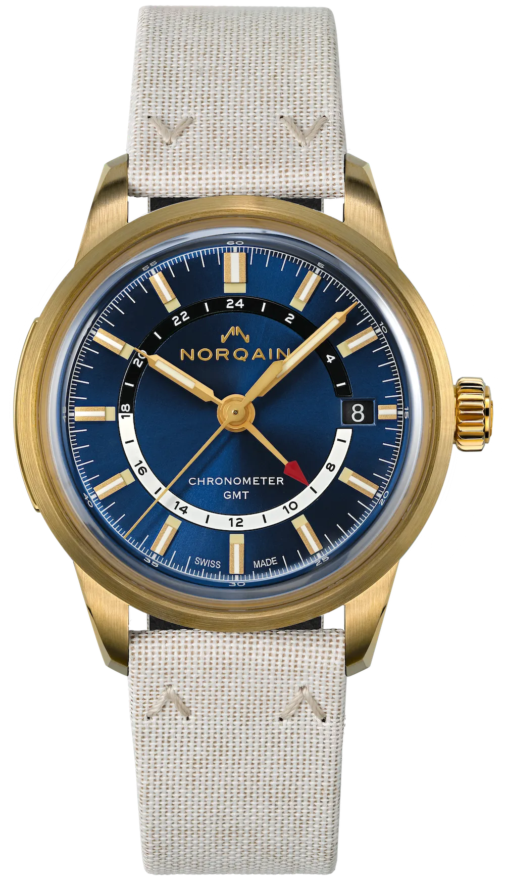 NOR Watch Freedom 6 GMT Bronze Midnight Blue Limited Edition
