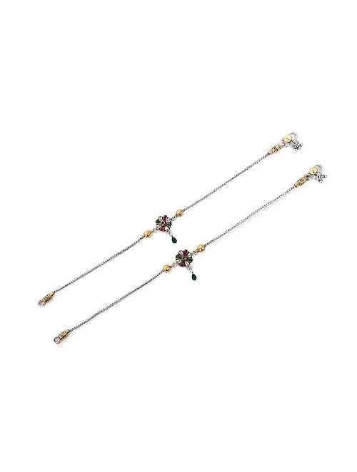 Padmini Ratna Anklets - Gold Plated