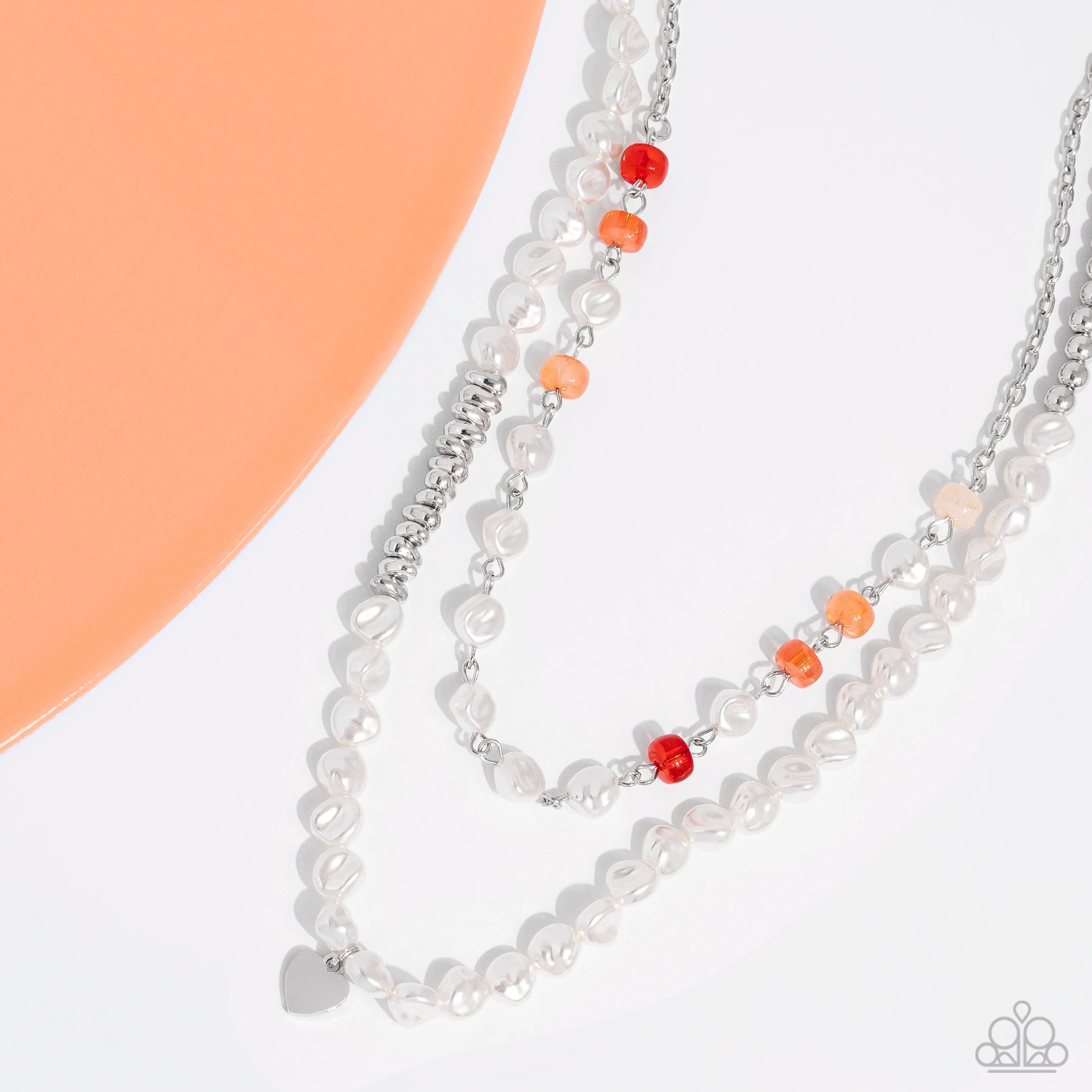 Pearl Pact - Orange Paparazzi Accessories