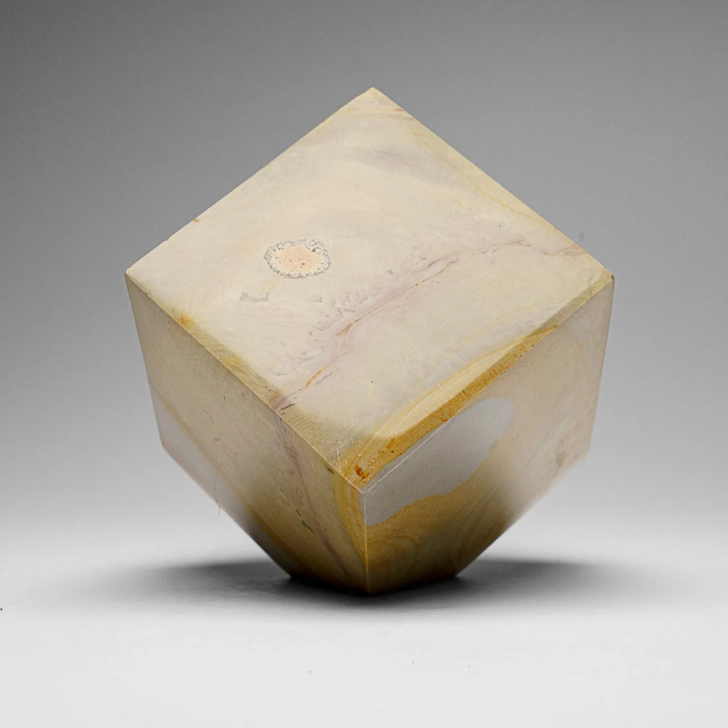 Polished Polychrome Jasper Cube from Madagascar (2.8 lbs)
