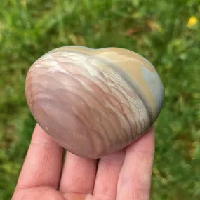 Polychrome Jasper Heart | A