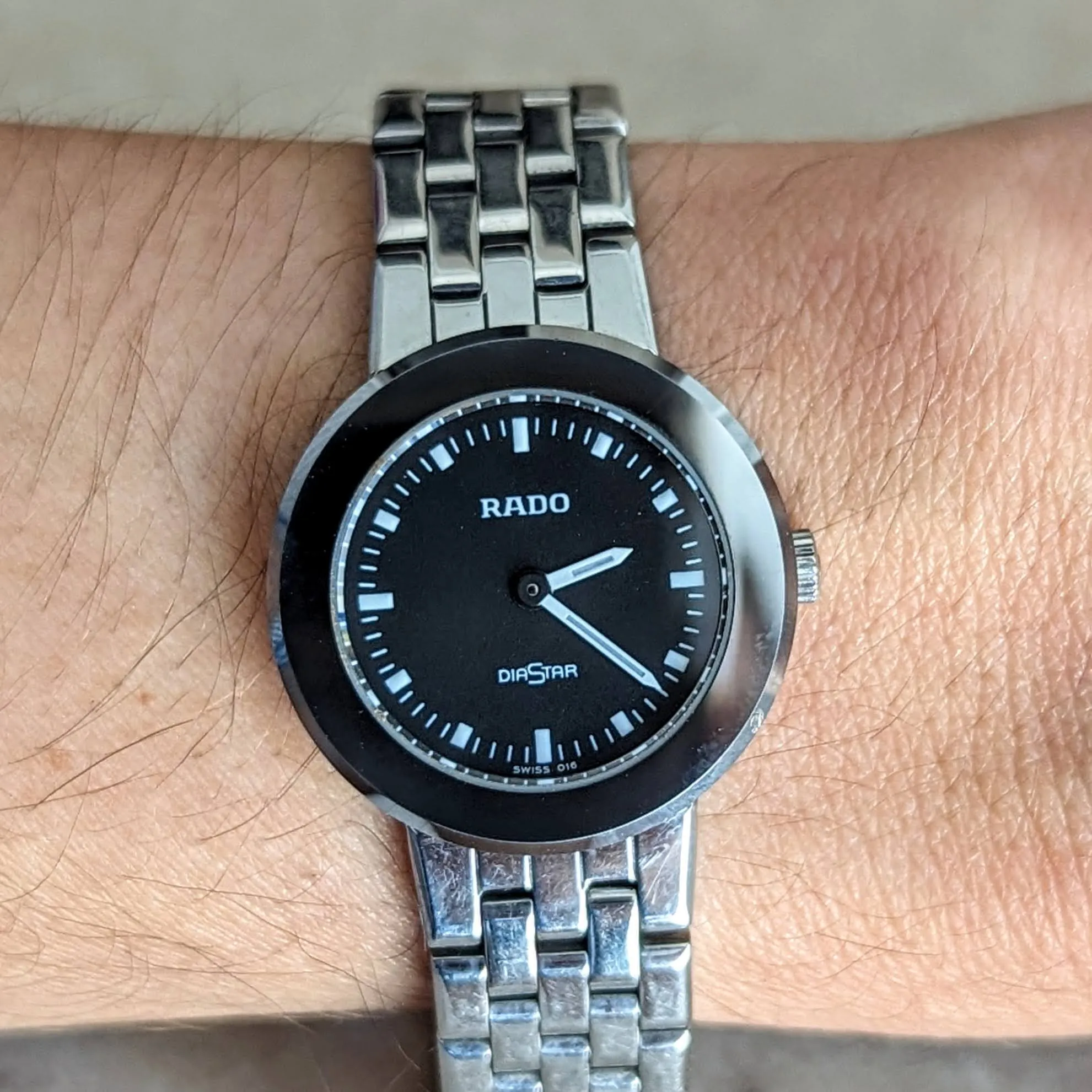 RADO Diastar Watch Ref. 153.0342.3 Swiss Made Women's Wristwatch Quartz