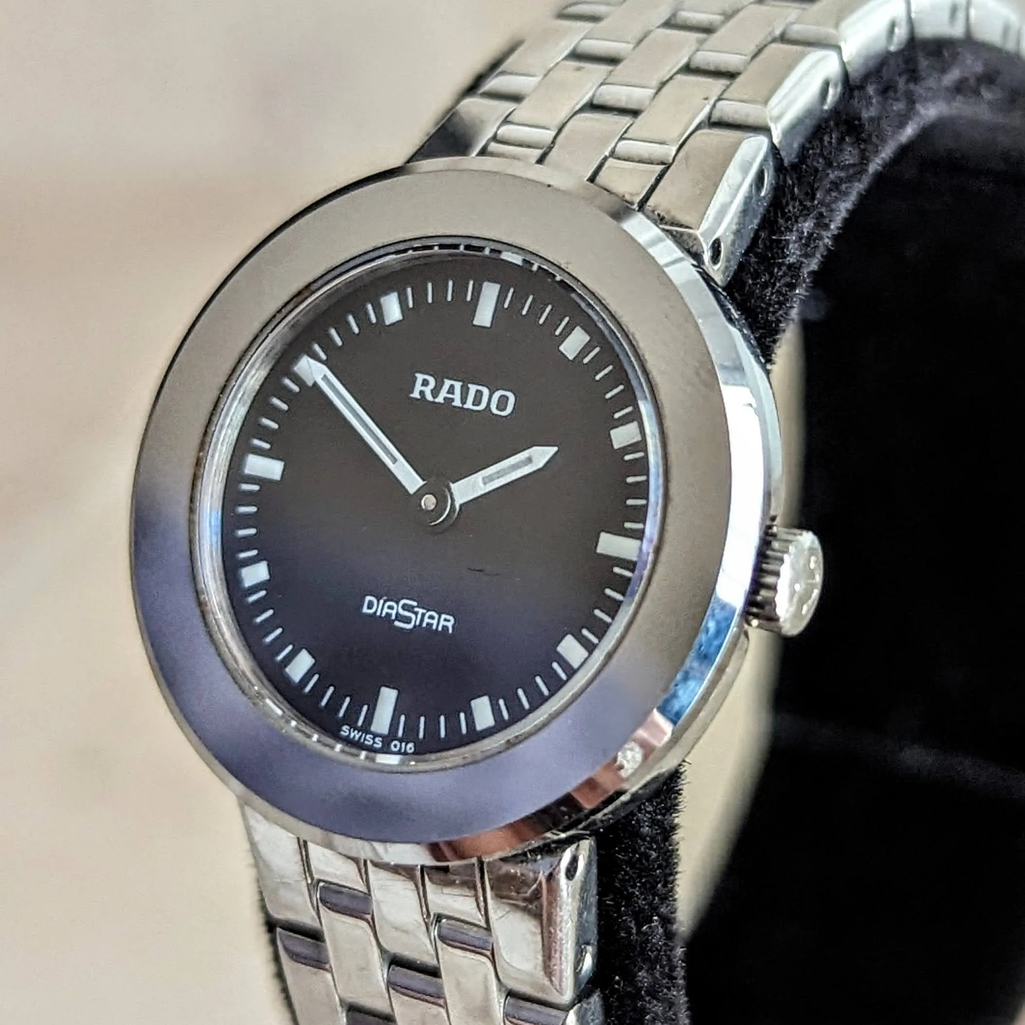 RADO Diastar Watch Ref. 153.0342.3 Swiss Made Women's Wristwatch Quartz