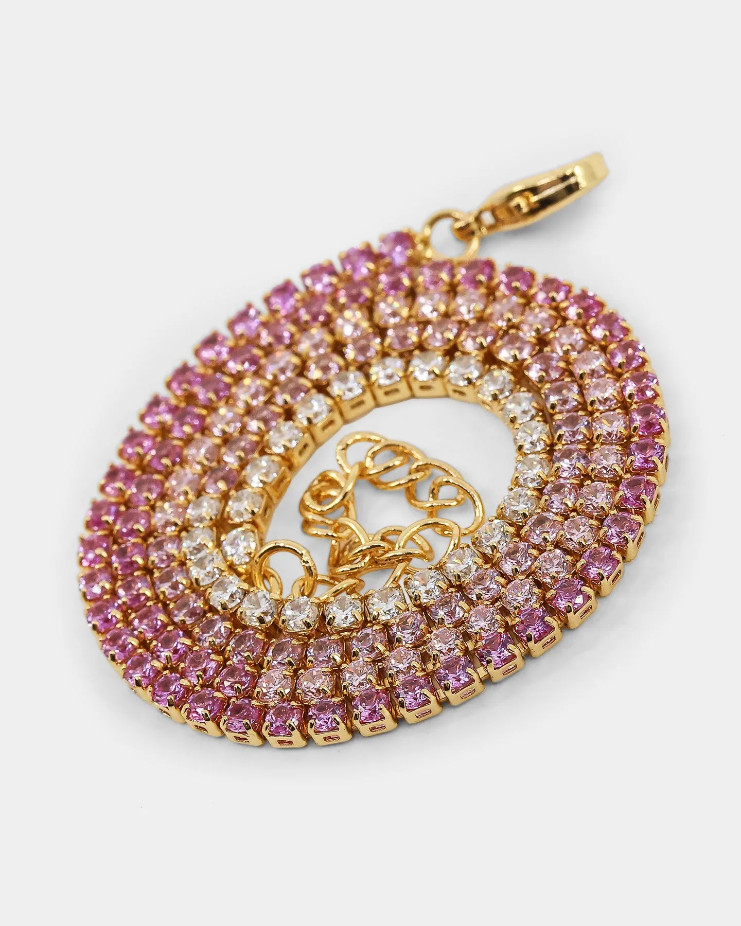 Raising Hell Lizzie Micro Choker Set Gold/Pink/Purple