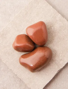 Red Jasper Pocket Stones - Set of 3