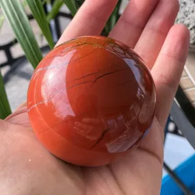 Red Jasper Sphere