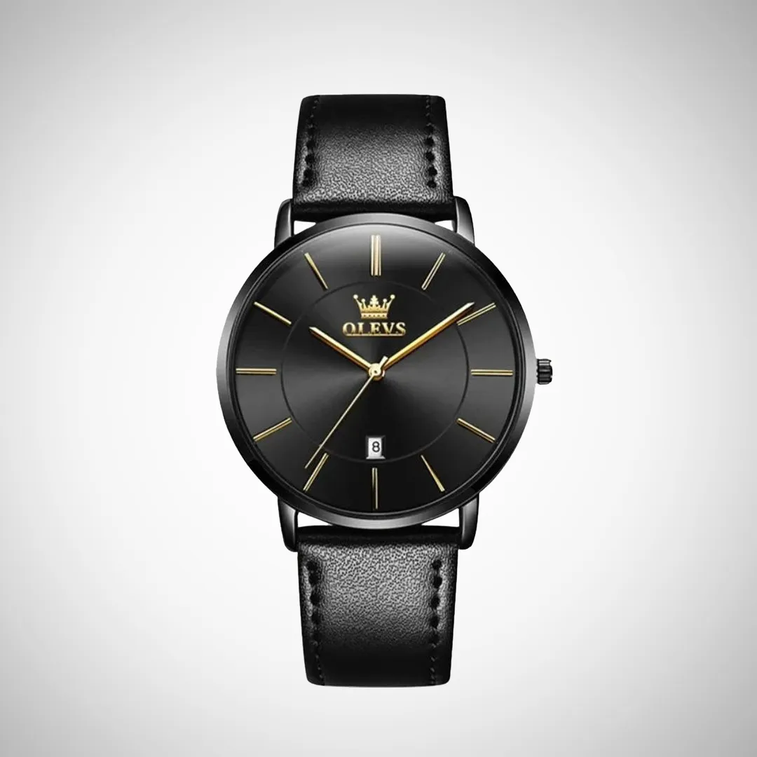 Roger Ultra Thin Minimalist Wrist Watch