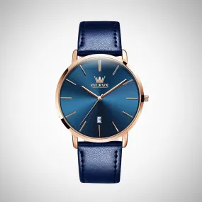 Roger Ultra Thin Minimalist Wrist Watch