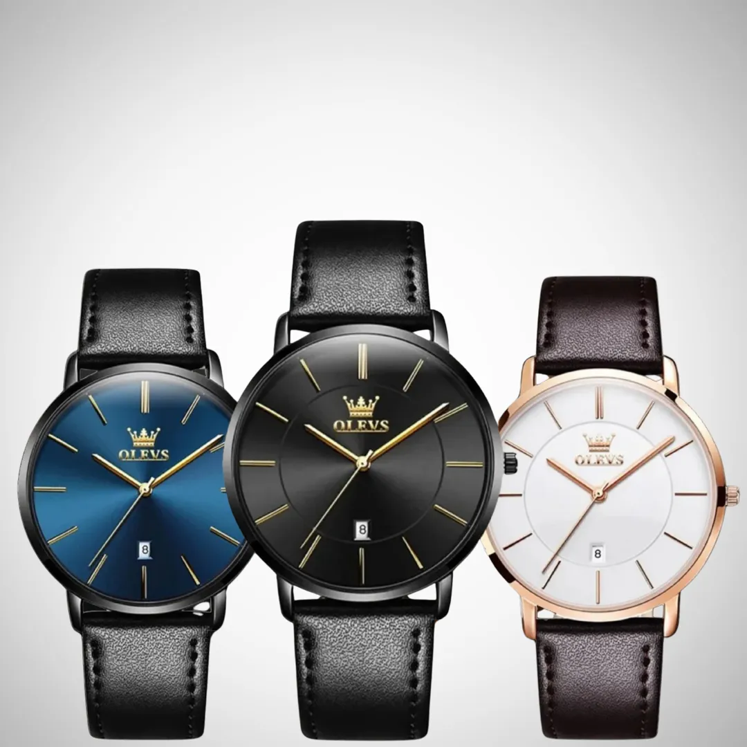 Roger Ultra Thin Minimalist Wrist Watch