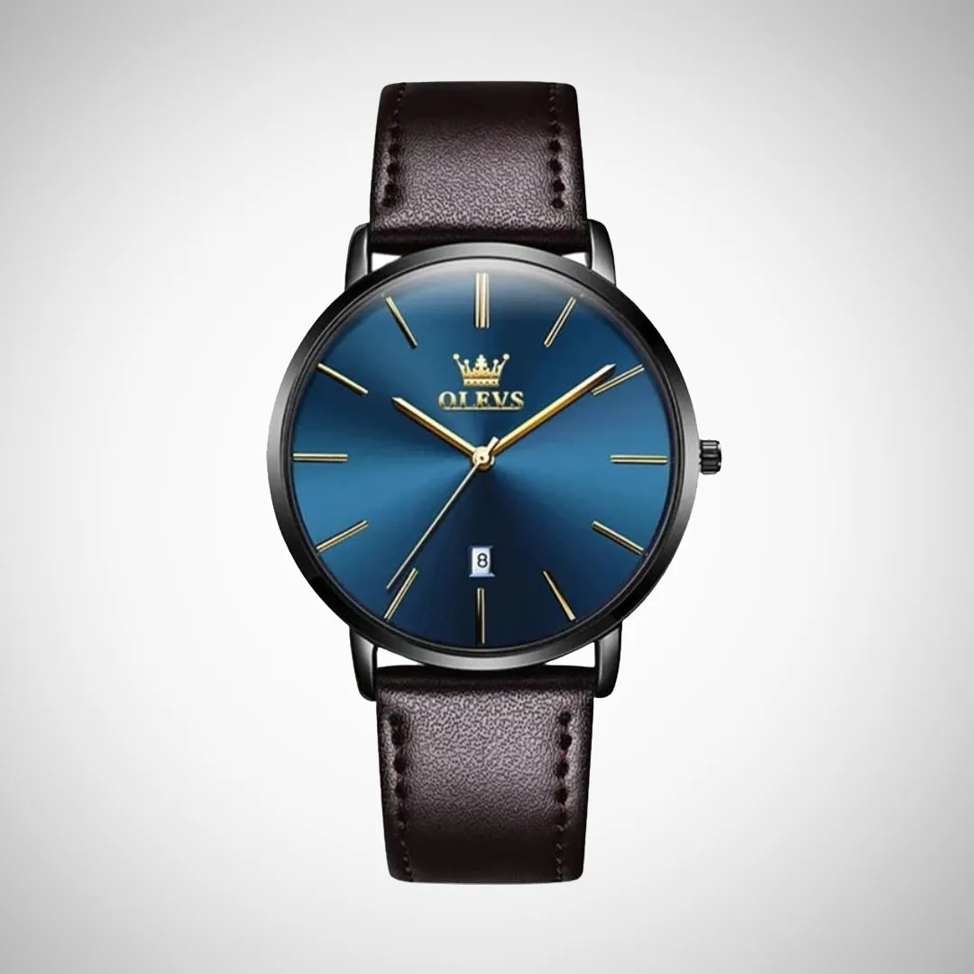 Roger Ultra Thin Minimalist Wrist Watch